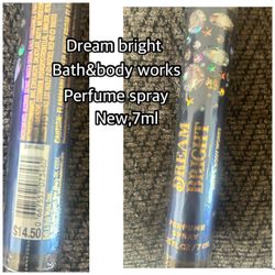 $6 new bath&body Wrks dream bright perfume spray
