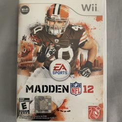 Madden NFL 12 (Nintendo Wii, 2011)