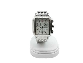 Michele Deco 34mm Stainless Steel Watch Jg1125orzmia