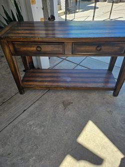Brown End table