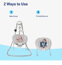 Graco 2-in-1 Baby Swing and Portable Bouncer