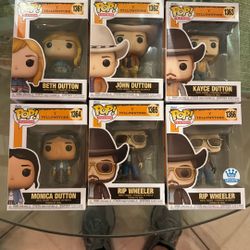 Funko Pop Yellowstone Complete Set