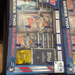 Tops 2025 Baseball Series 2 Super Bowl Box