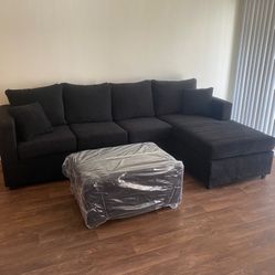 Sectional With Ottoman Brand New ¡¡NOW IN STOCk!!