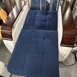 Single Blue Sofa 