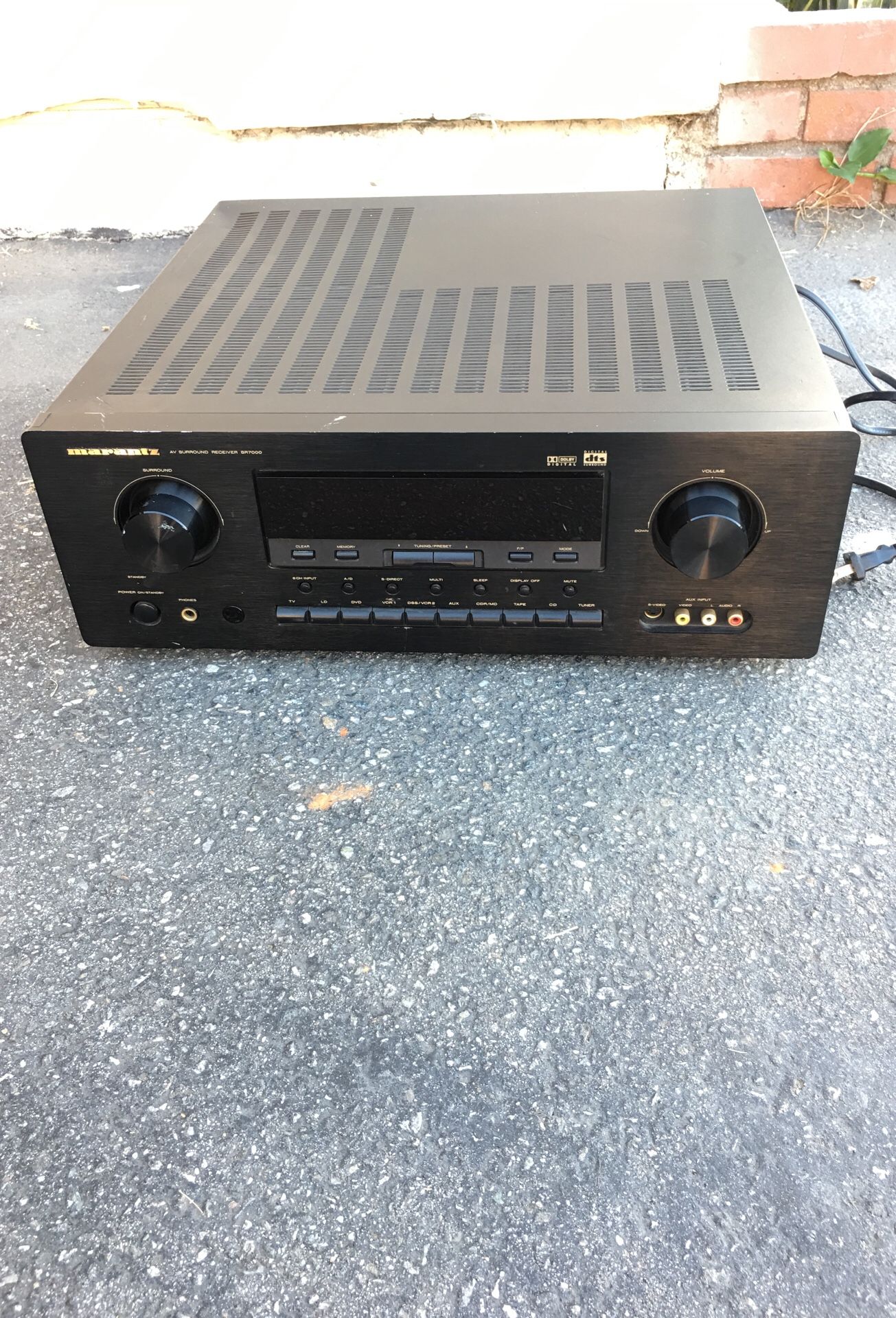 Marantz av surround receiver sr 7000