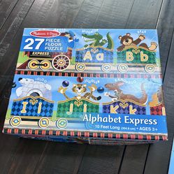 Melissa & Doug Alphabet Express Jumbo Jigsaw Floor Puzzle