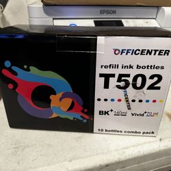T502 Refill Ink Bottles / Ink For The Printer