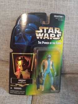 Star Wars The Power Of The Force Greedo Action Figure 