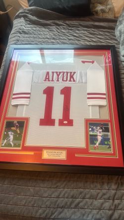 Bradon  aiyuk signed jersey