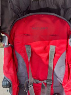 Maclaren Baby Stroller Red and Gray