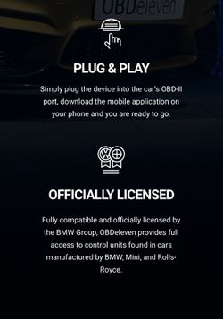 OBDeleven Next Gen OBD2 Diagnostic Bluetooth code reader Scanner for VAG Audi VW BMW Thumbnail