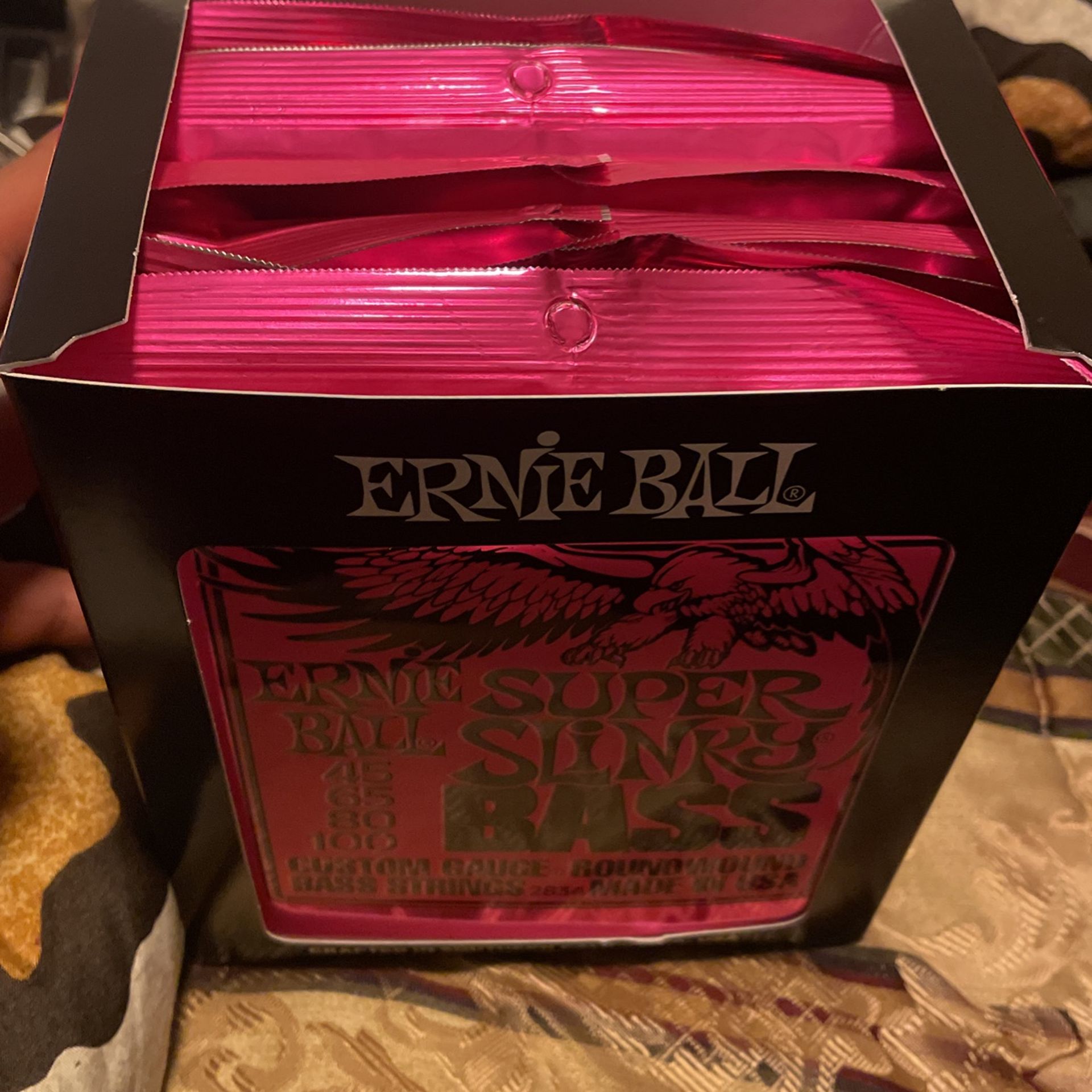Ernie Ball Bass Strings And cable