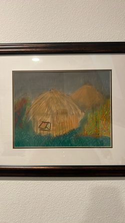 Nipa Hut In The Storm