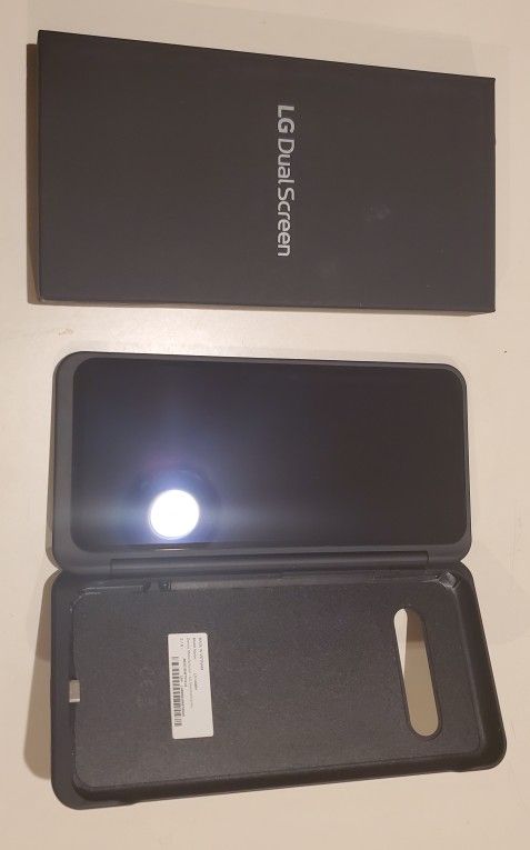 LG Dual Screen Case for LG V60 ThinQ 5G - Black (LM-V605N)(Brand New)