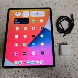iPad Pro 12.9 inch (2018, great condition, comes with the charger)