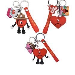 Bad Bunny keychains 