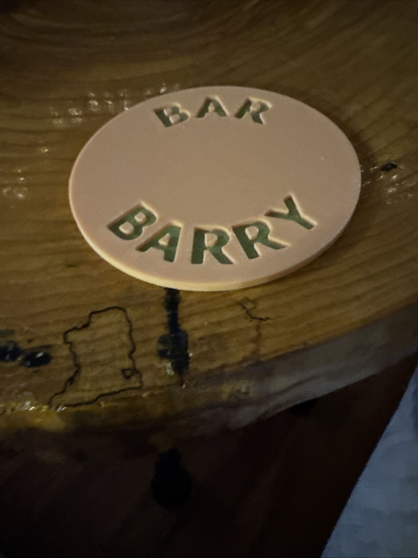 Custom 3dPrinted Multi Color Coaster