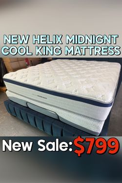 NEW HELIX MIDNIGHT COOL KING MATTRESS