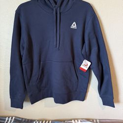 Reebok Men's Size Medium Men's Logo Fleece Hoodie Sweatshirt  