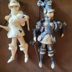 Joan D' Arc Inspired Figurines