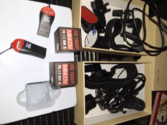 Micro Surveillance cameras.