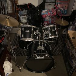 PEARL DRUM SET! 