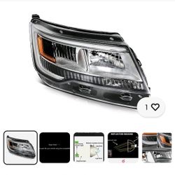 Brand New Passenger Side Headlight 2016-2018 Ford Explorer