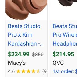 Kim Kardashian  Beats Limited Edition W Hard Case 