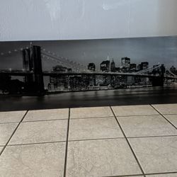 Cityscape Picture Canvas Frame 