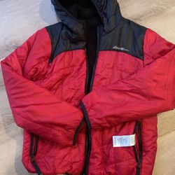 Kids Red Jacket Eddie Bauer Brand