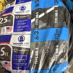 New Romex wire 8/3