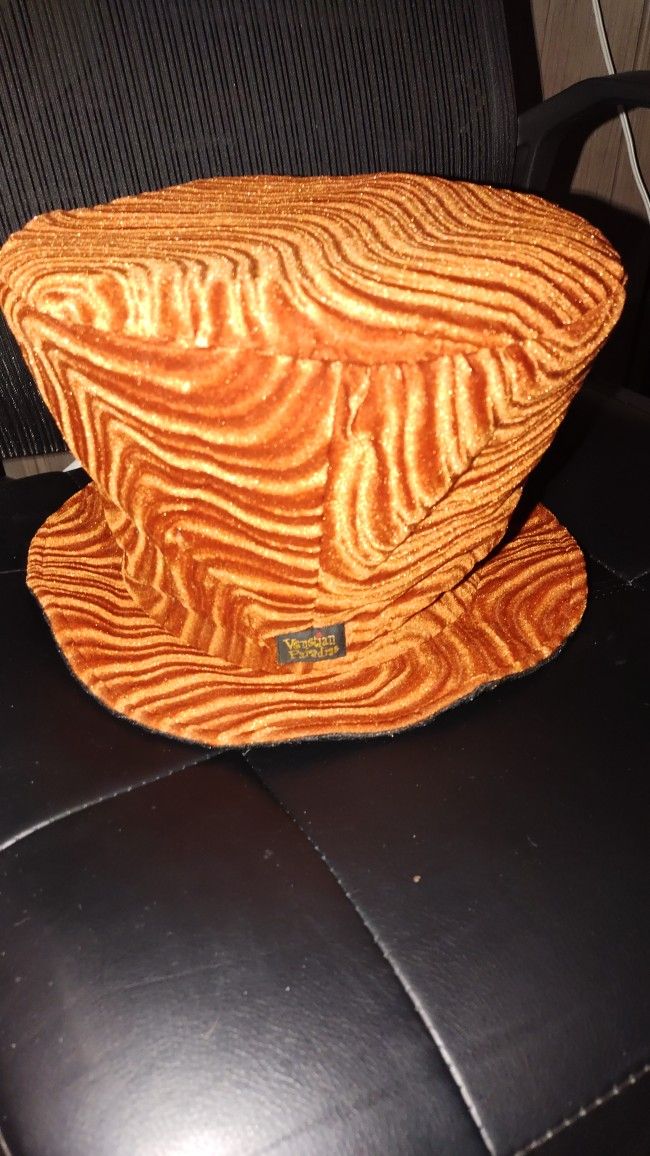 Venetian Paradise Plush Mad Hatter Hat