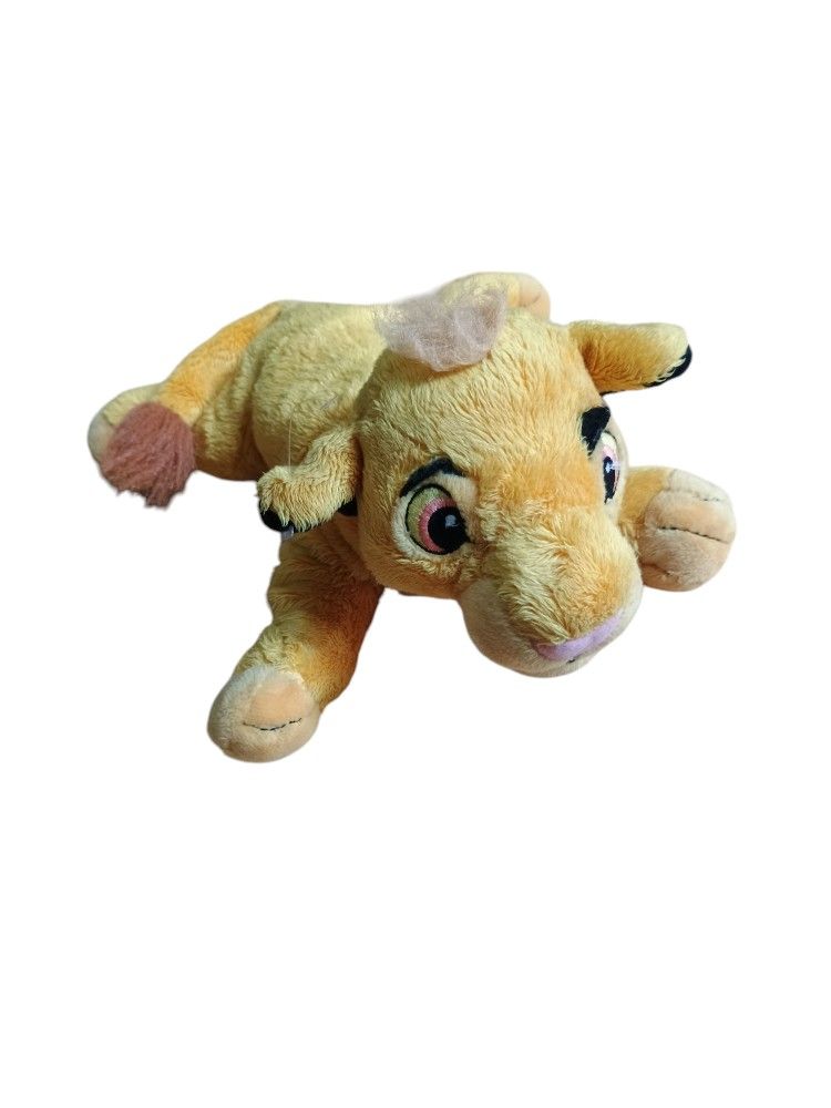 Disney Young Simba Plush 10.5" Lion King Stuffed Animal Toy lovey