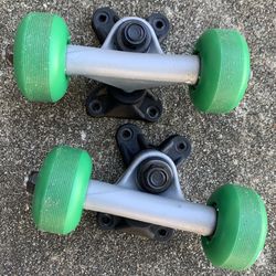 New! 2 Sets Of  Kryptonics Wheels 50mm 99 Durometer Skateboard Wheels ( Does not come with screws) 