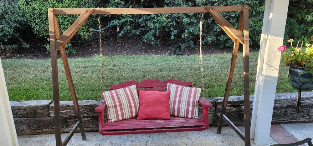 Porch Swing and Stand
