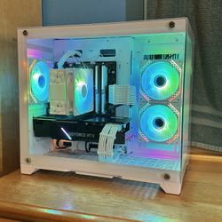 RTX Gaming PC - intel i7, 32GB Ram, 1TB, Nvidia, White, RGB