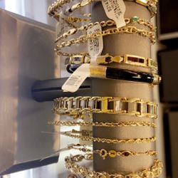 Bracelets And A Beautiful Pendant 