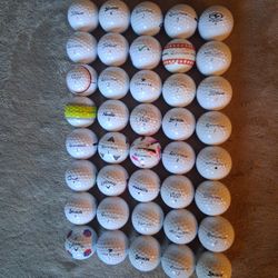 40 Assorted Golf Balls