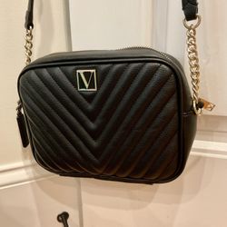 Victoria Secret Black Crossbody Purse