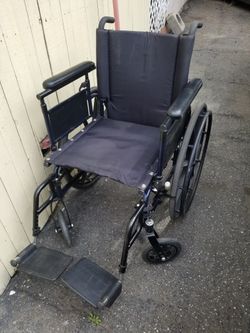 Invacare Manual Wheelchair [ SEE  ALL PICS FOR MEASURES & CONDITION PLEASE ]