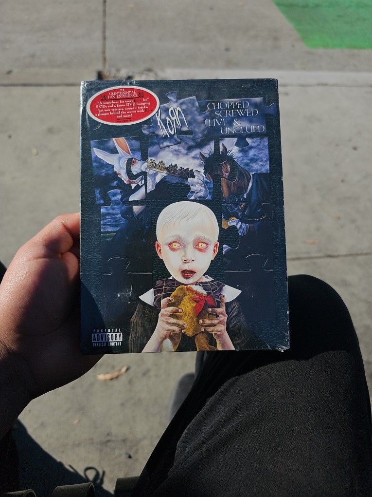 Korn CD And DVD Bundle 