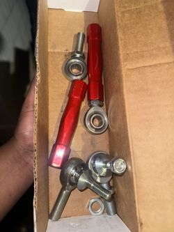 Godspeed BMW 5-SERIES (E60/E61) 2004-10 ADJUSTABLE REAR TOE ARMS WITH SPHERICAL BEARINGS