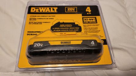 DEWALT DCB240 20V Lithium-ion Battery
