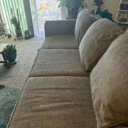 Sofa Long 95in Wide 38 in Height 26 in