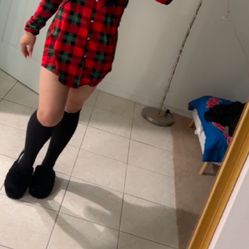 Christmas PJ Nightgown Medium