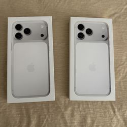 Apple iPhone 17 Pro Max Silver Unlocked New Sealed With Receipt 