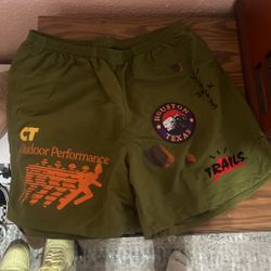 Cactus Jack Shorts Green for Sale in Chula Vista, CA - OfferUp