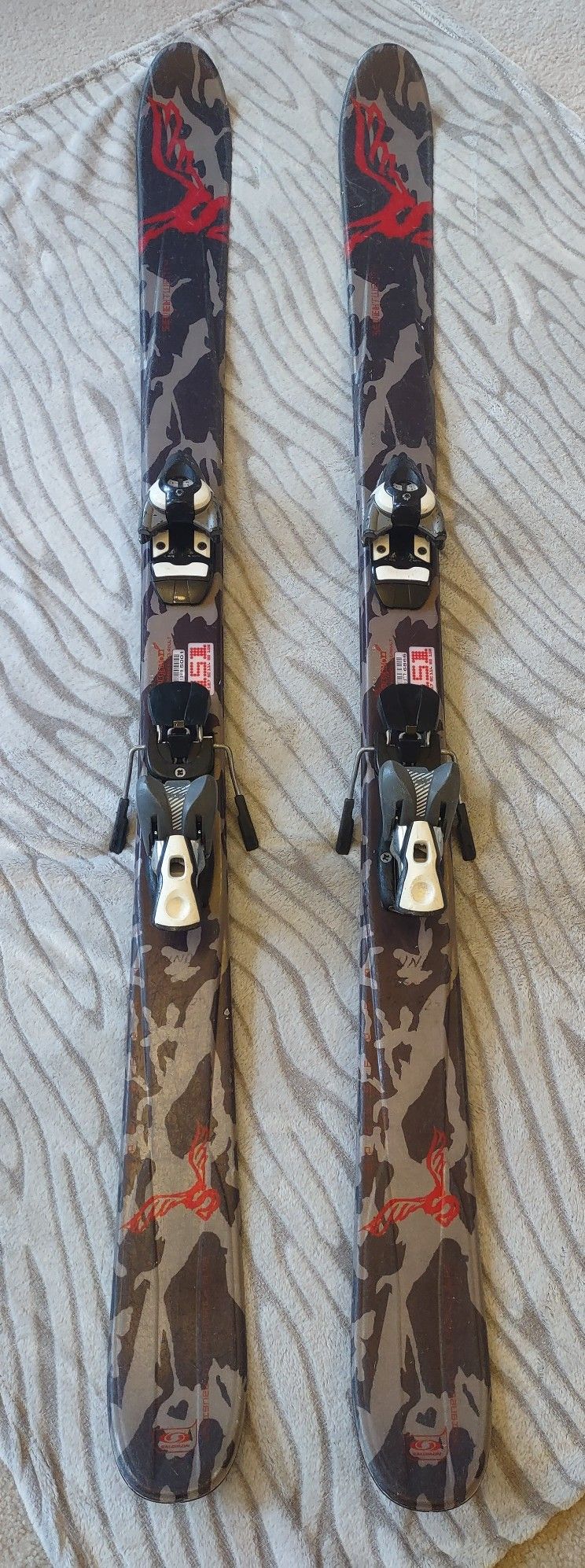 Salomon Skis Seventwenty, 151cm, Atomic Evox Bindings DIN 2-7