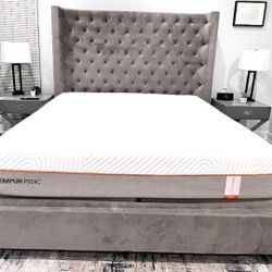 Upholstered Platform Bed Frame